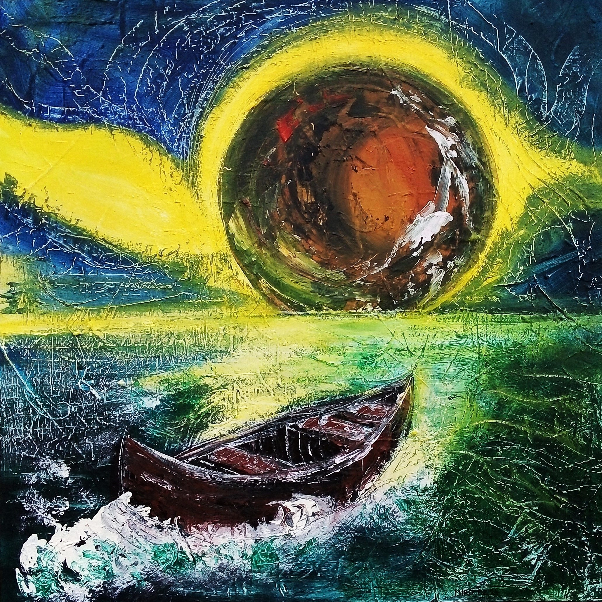  2024 · akryl na plátně · 120x120 cm