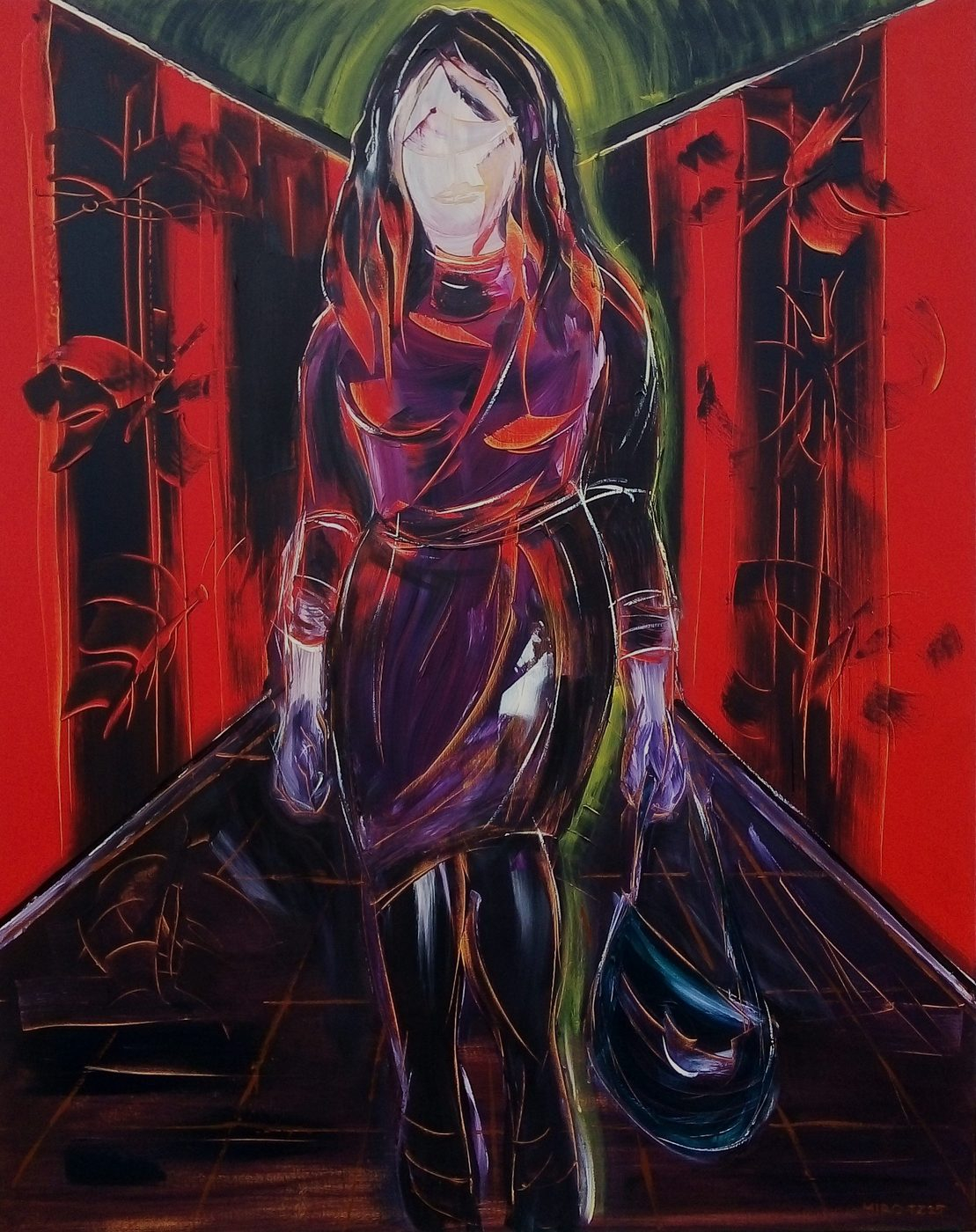 2025 · akryl na plátně · 150 × 120 cm