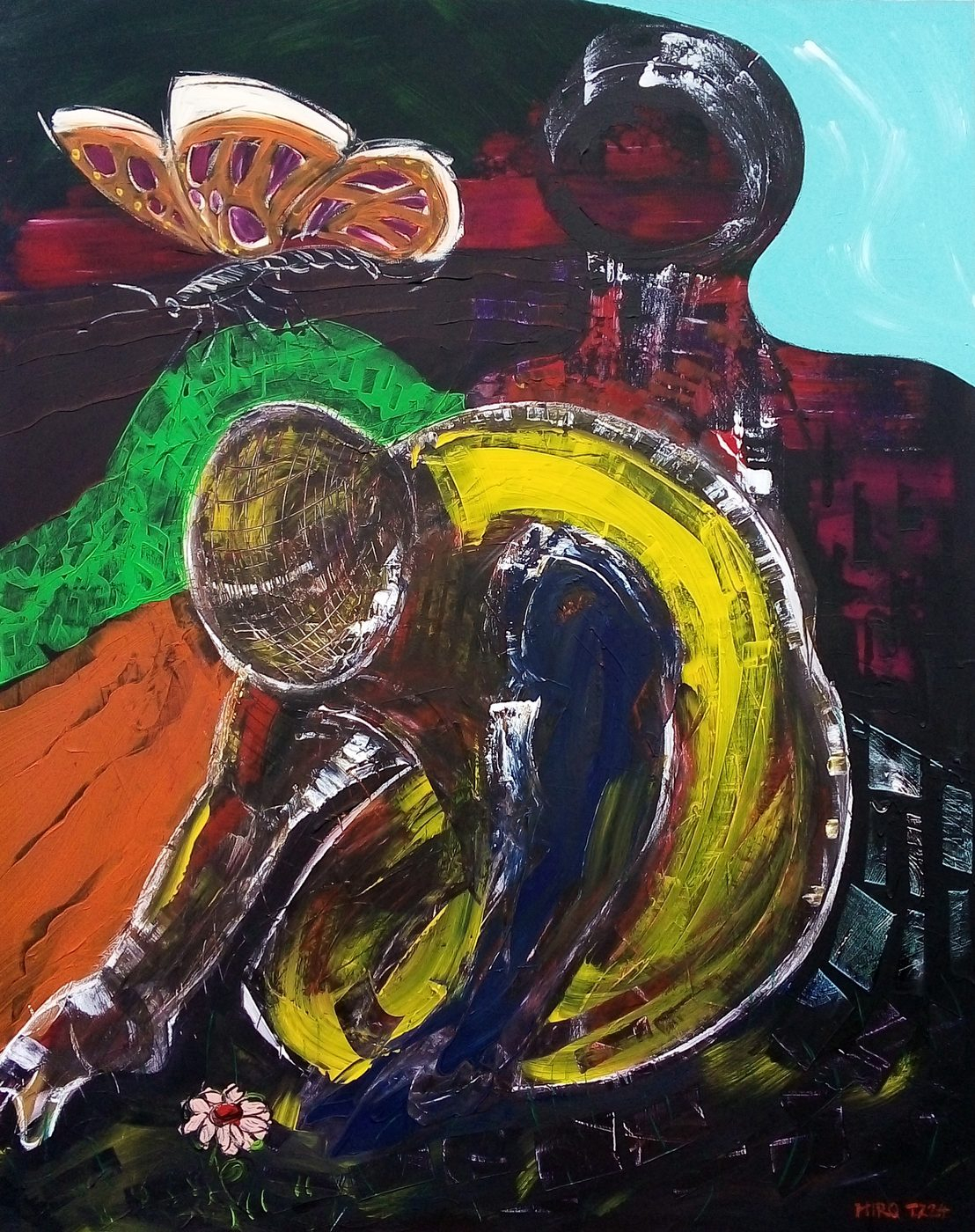 2024 · akryl na plátně · 150 × 120 cm
