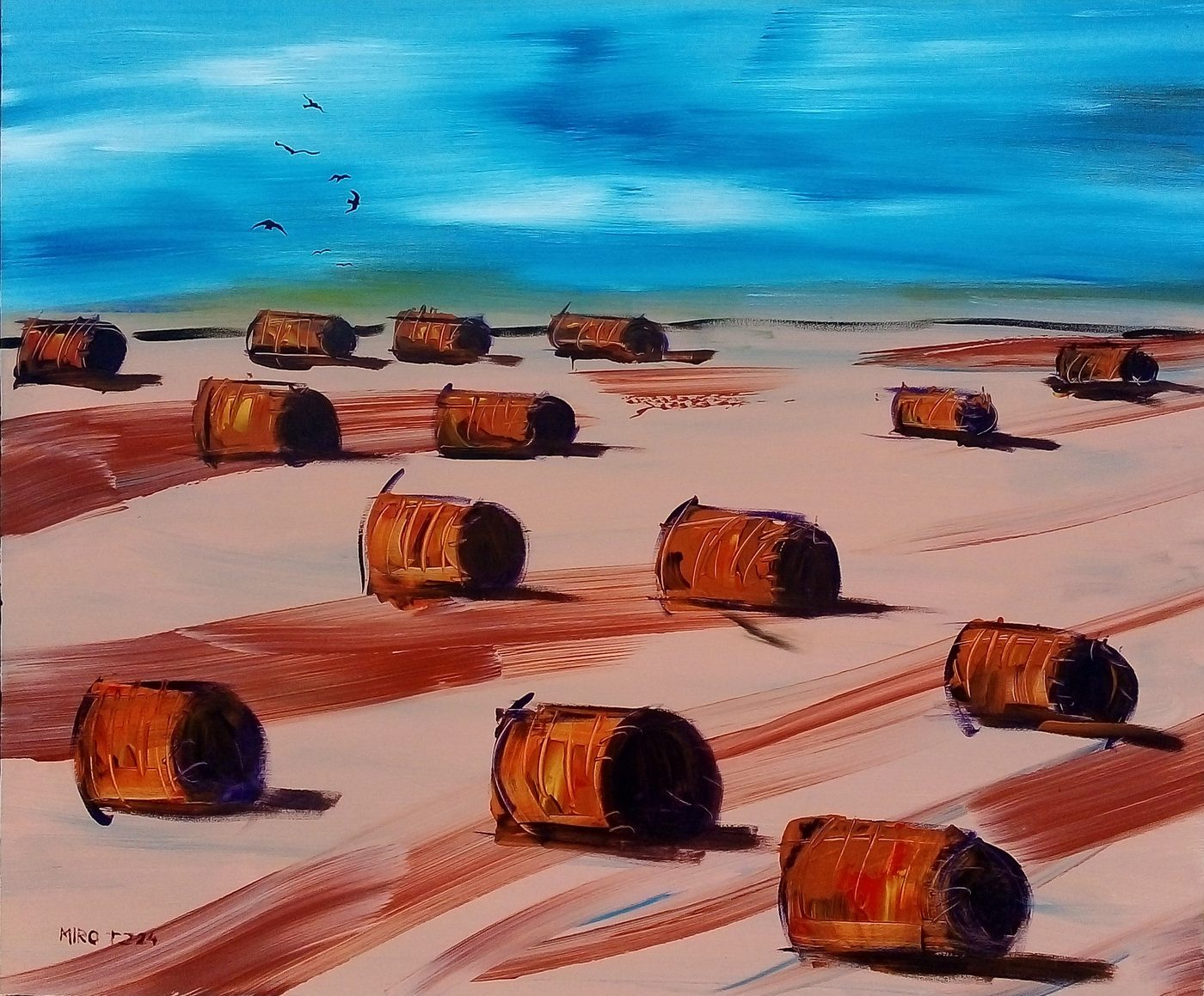 2025 · akryl na plátně · 120 × 80 cm